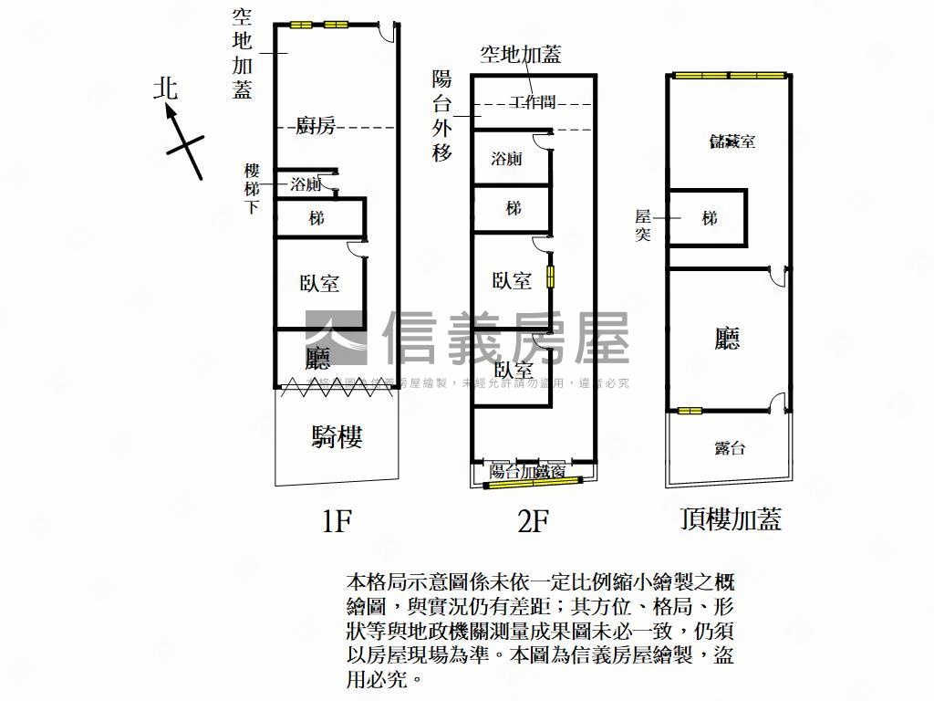 稀有大園中山南路透店房屋室內格局與周邊環境