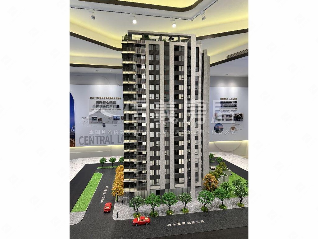 當代１號院露臺戶房屋室內格局與周邊環境