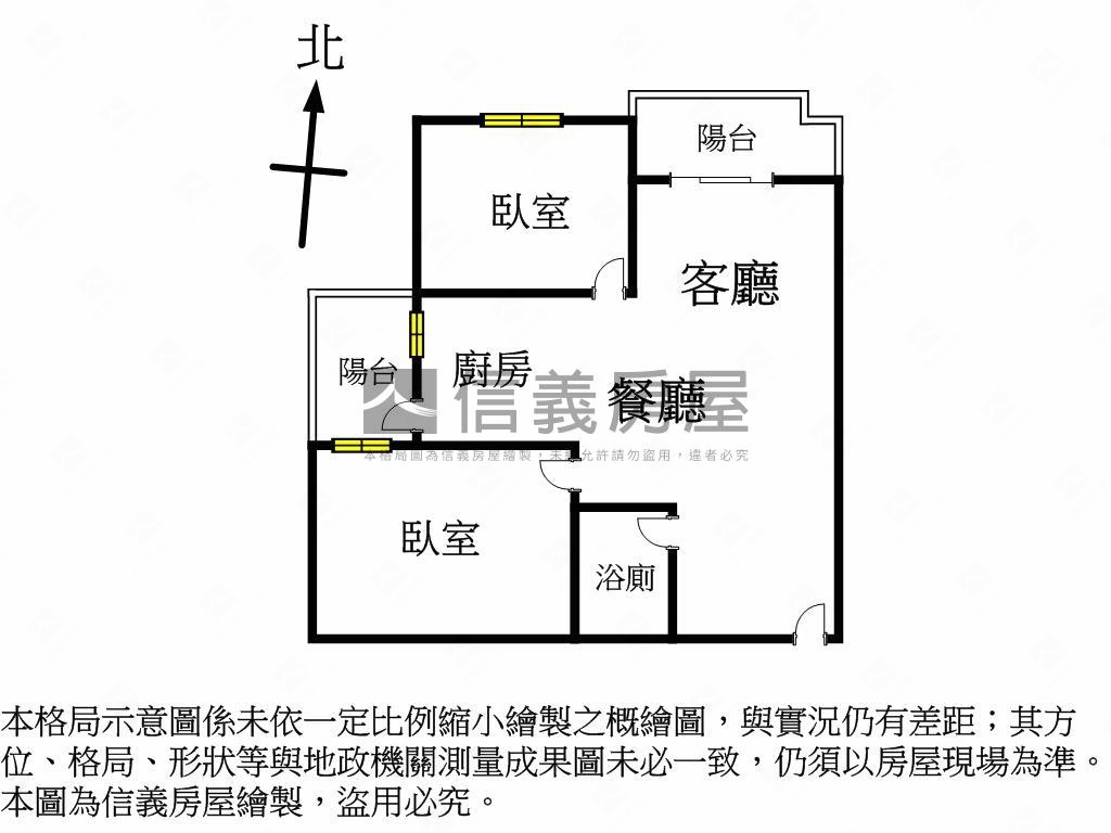 黎明春秋大墩學區視野２房房屋室內格局與周邊環境