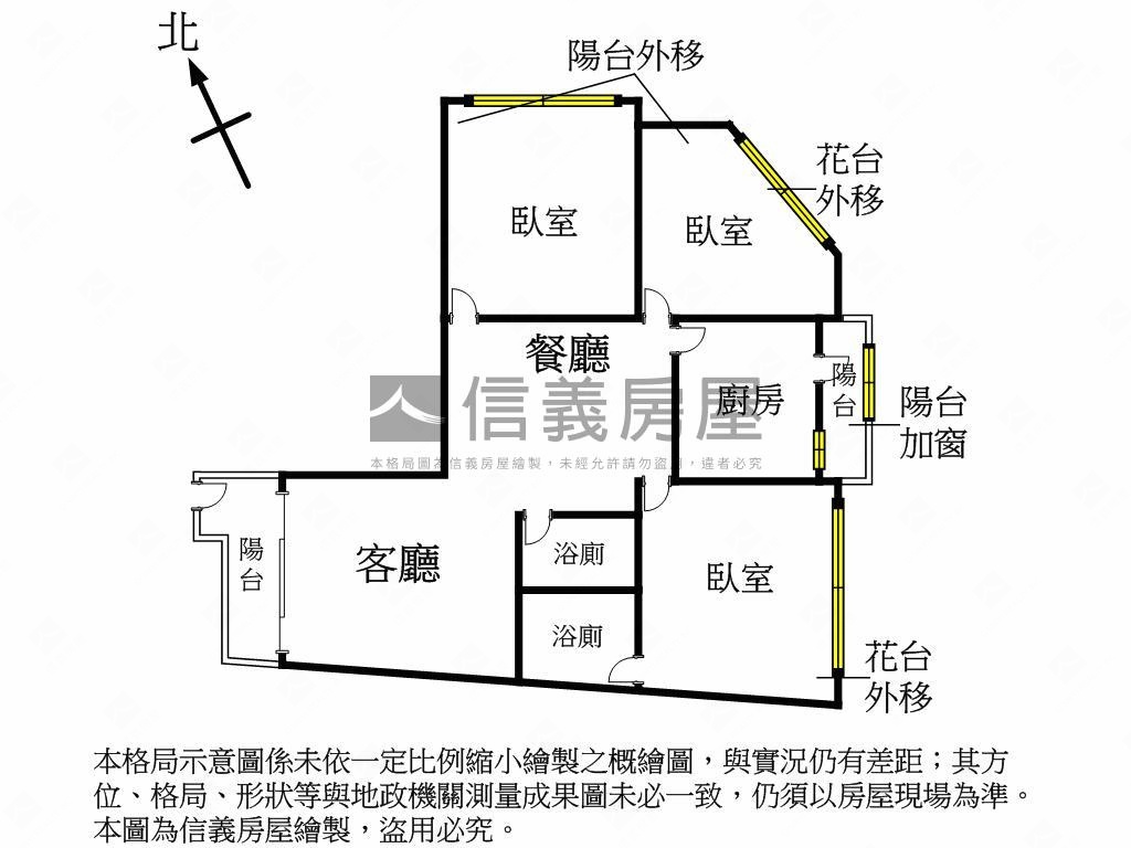 近文華高中３房車位房屋室內格局與周邊環境