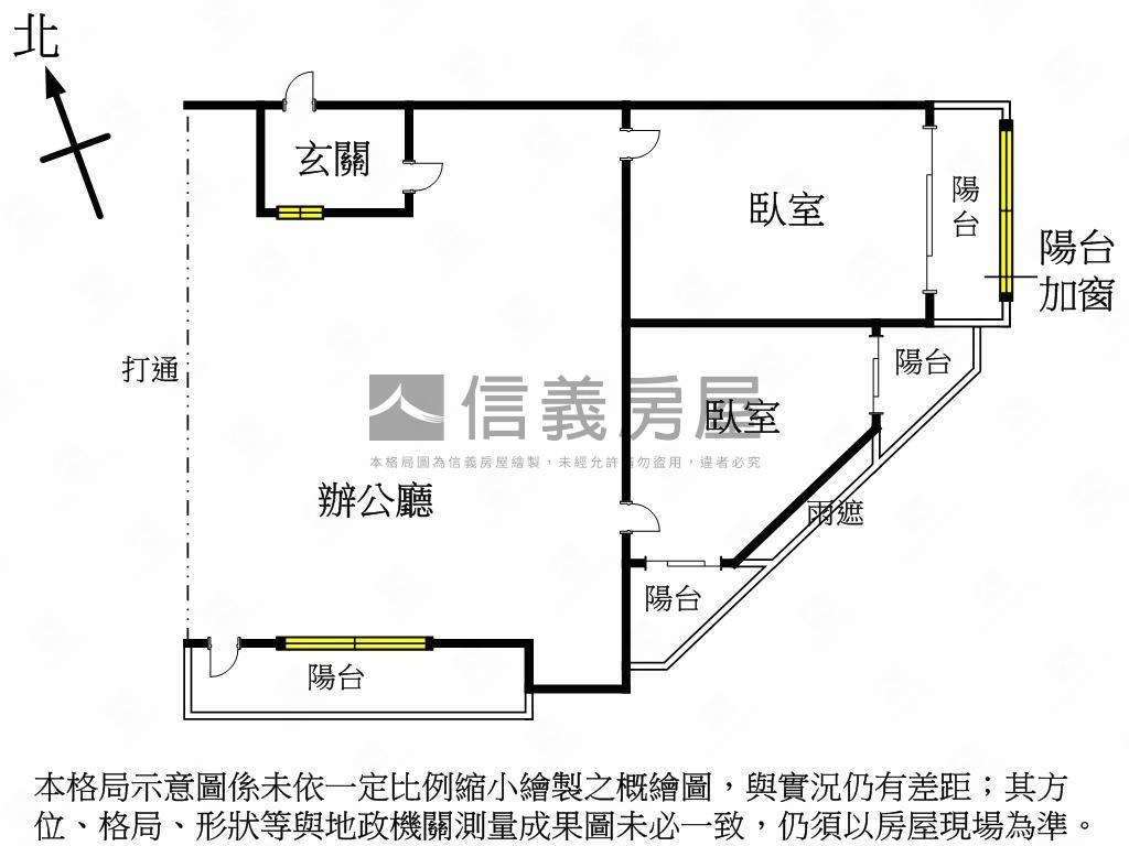 一中商圈電梯商辦Ｃ房屋室內格局與周邊環境