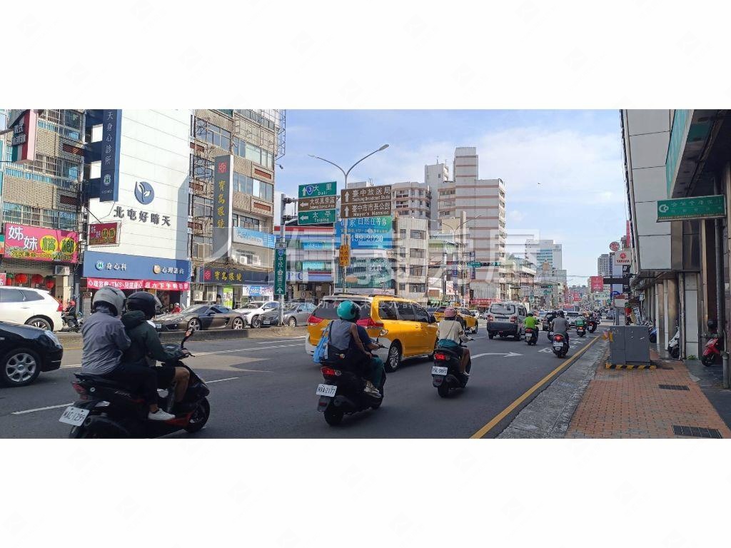 正北屯路商業店面房屋室內格局與周邊環境