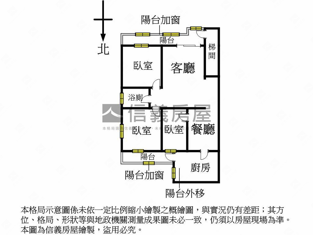 秀朗愛買成家三房房屋室內格局與周邊環境