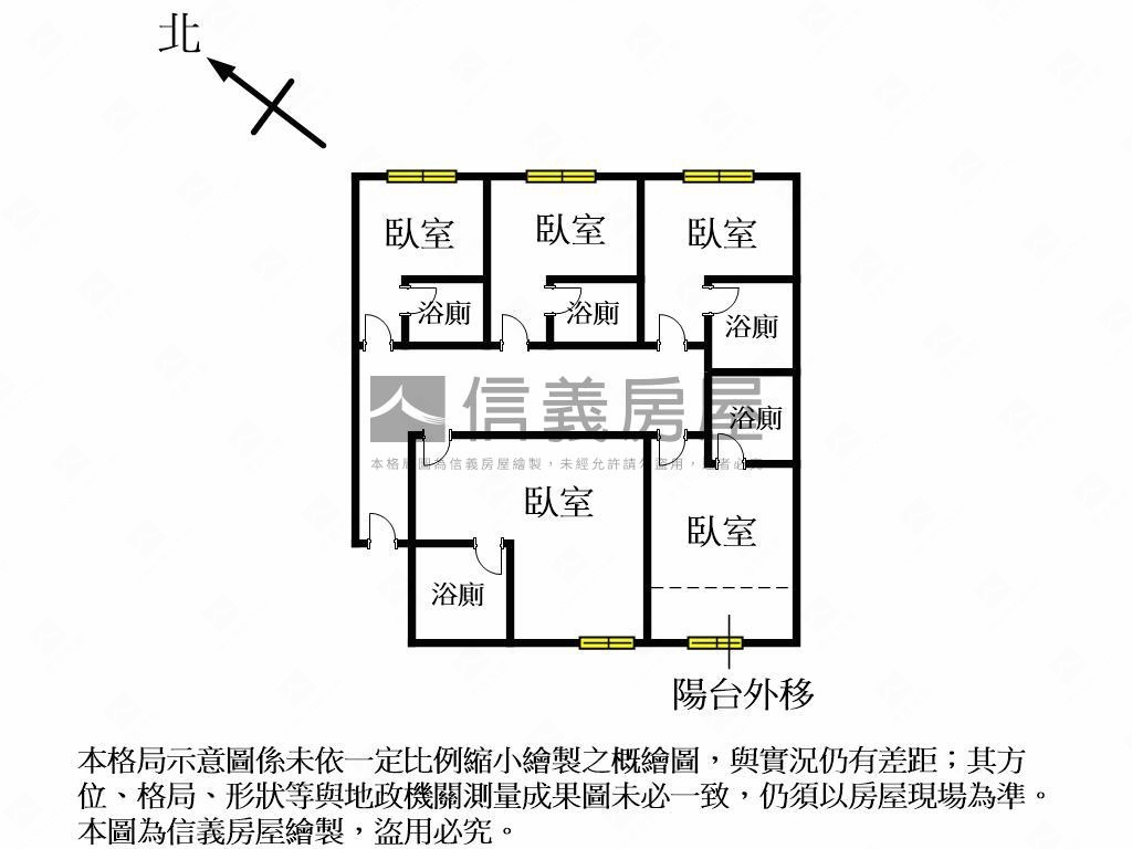 大里工業區３樓公寓５套房房屋室內格局與周邊環境
