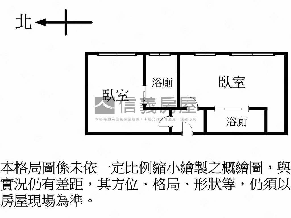 稀有高樓捷運兩房房屋室內格局與周邊環境