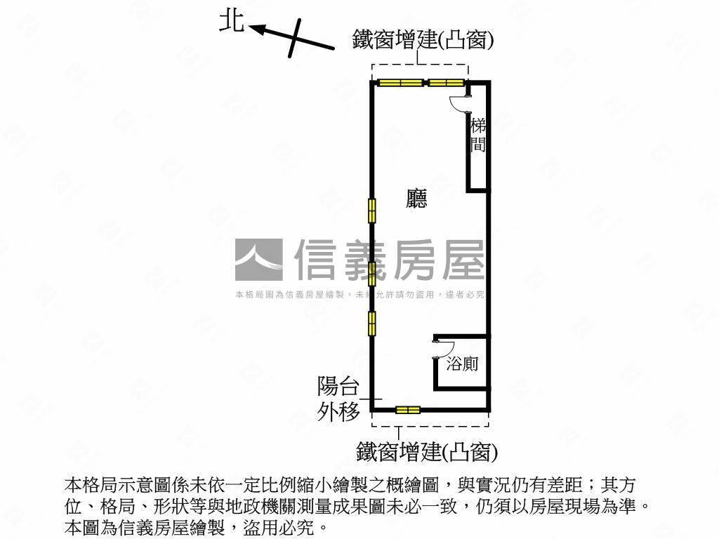 龍興街公寓２樓●本心房屋室內格局與周邊環境