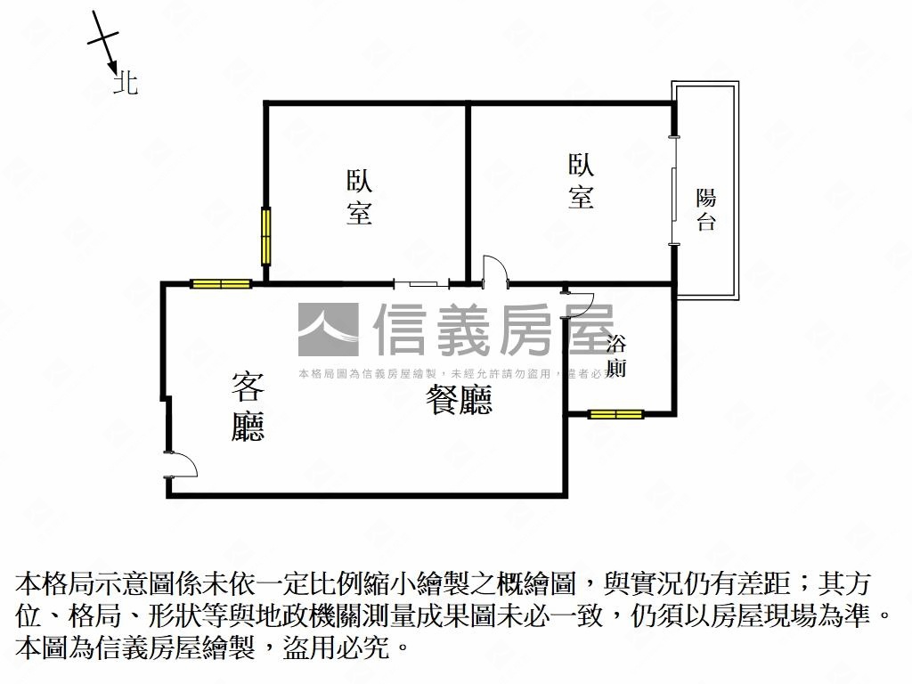 清新質感大傳兩房有車位房屋室內格局與周邊環境