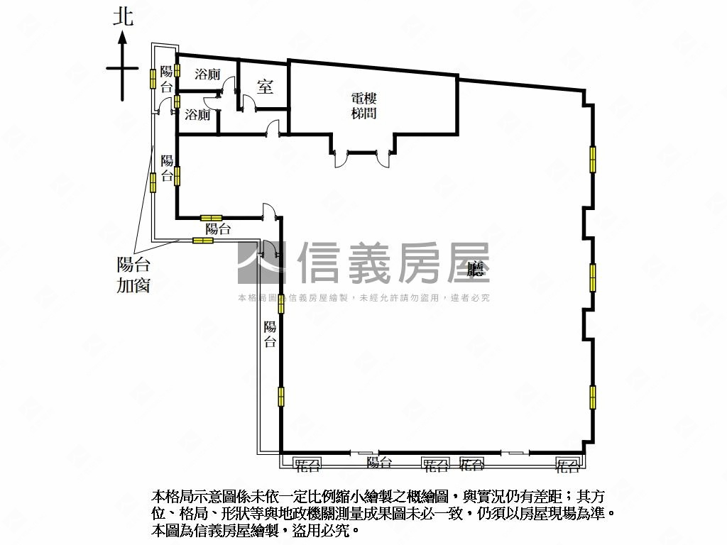 松山車站商圈整層辦公房屋室內格局與周邊環境