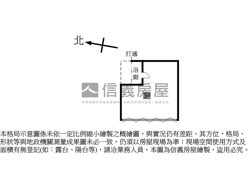 低總價幸德市場小店面房屋室內格局與周邊環境