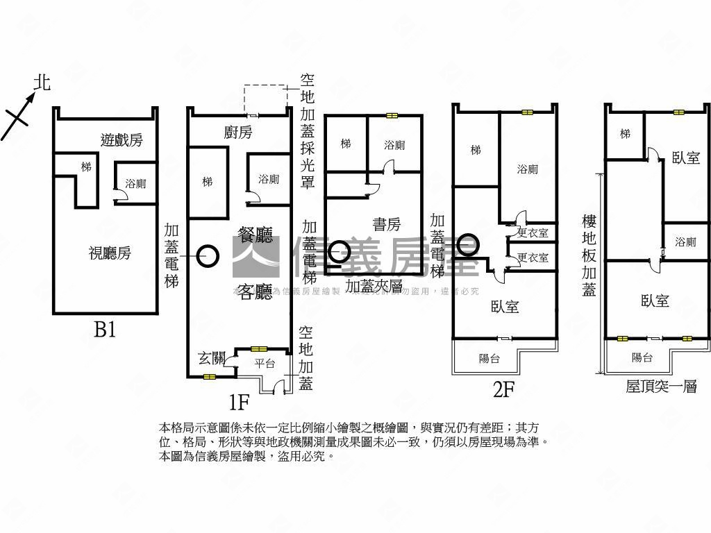 天墅Ｎ排透天房屋室內格局與周邊環境