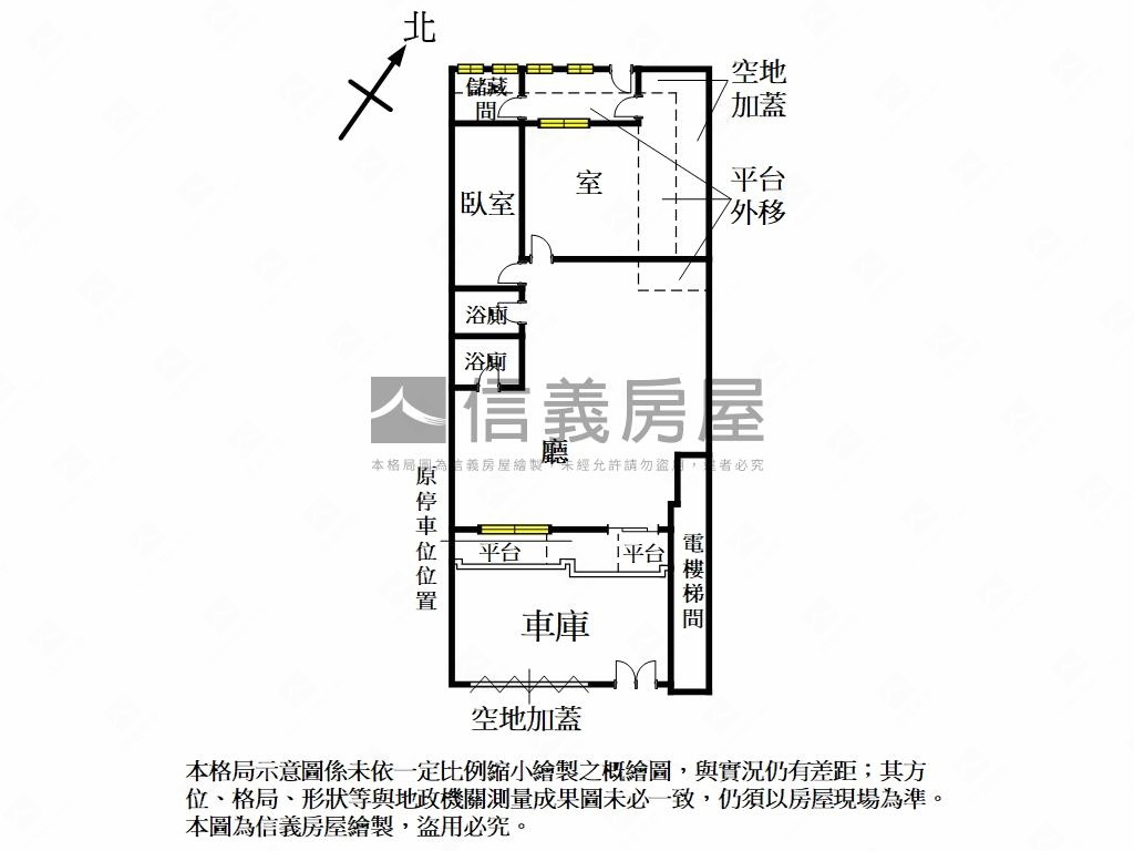 忠孝東路五段住辦一樓房屋室內格局與周邊環境