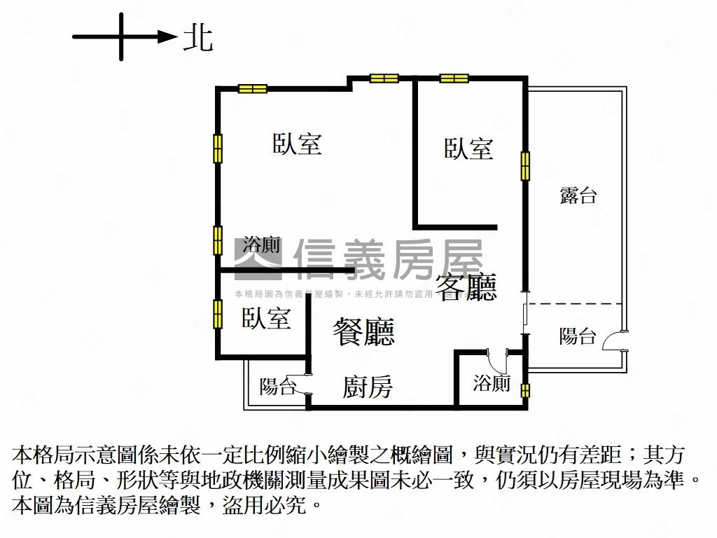 國鉅富高樓三房車位房屋室內格局與周邊環境