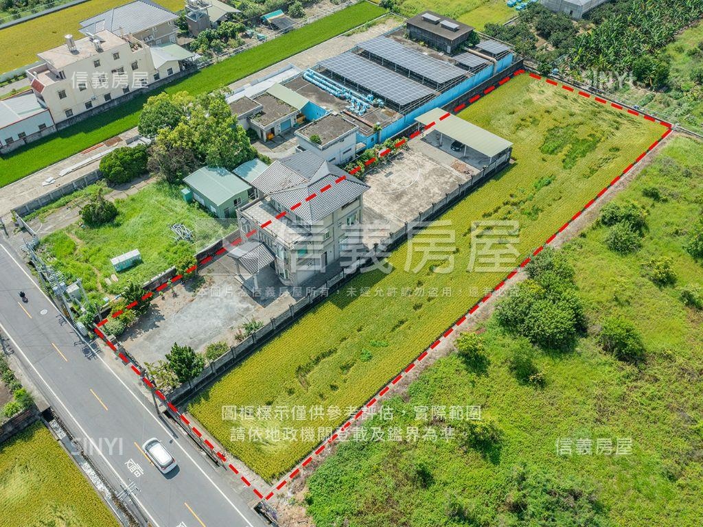 草屯８米活路百坪農舍豪邸房屋室內格局與周邊環境