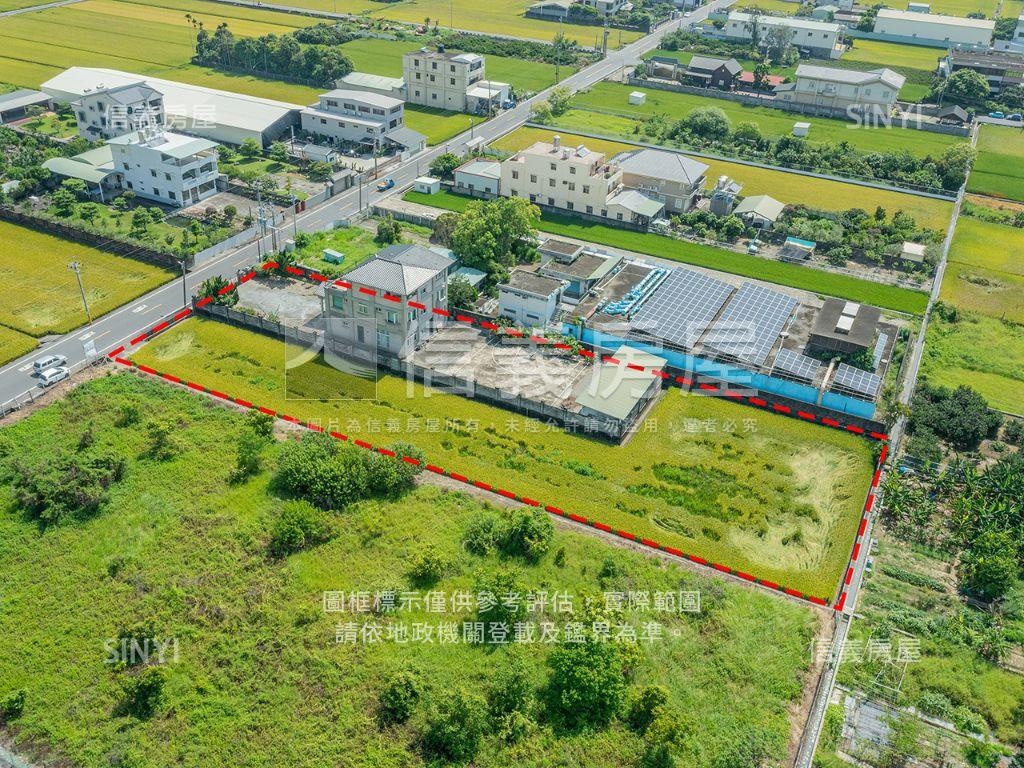 草屯８米活路百坪農舍豪邸房屋室內格局與周邊環境