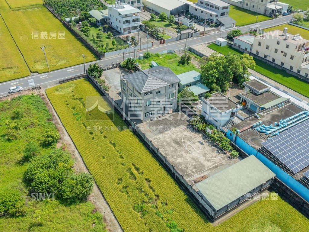 草屯８米活路百坪農舍豪邸房屋室內格局與周邊環境