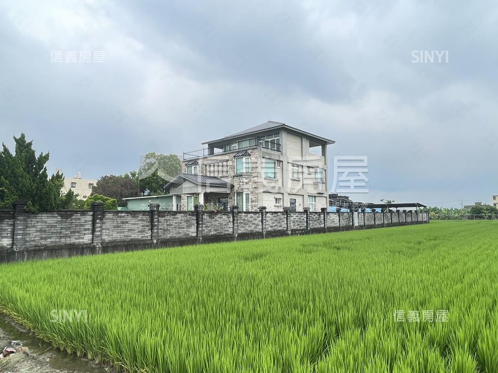 草屯８米活路百坪農舍豪邸房屋室內格局與周邊環境