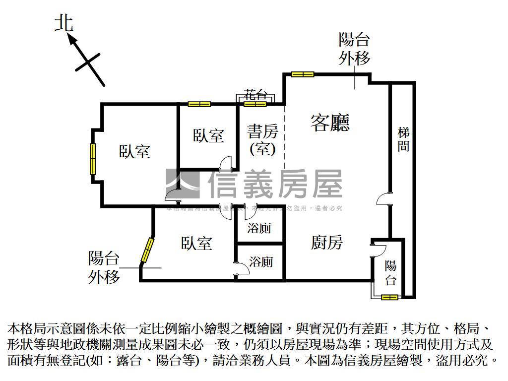 上安學區３＋１房平面車位房屋室內格局與周邊環境