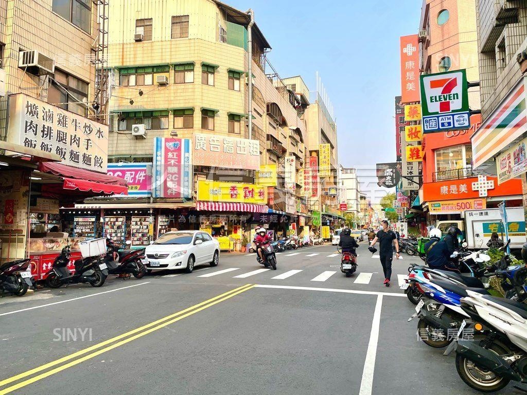 北平商圈大面寬店面附車位房屋室內格局與周邊環境