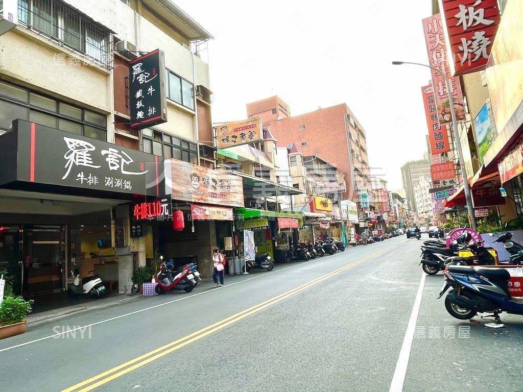 北平商圈大面寬店面附車位房屋室內格局與周邊環境
