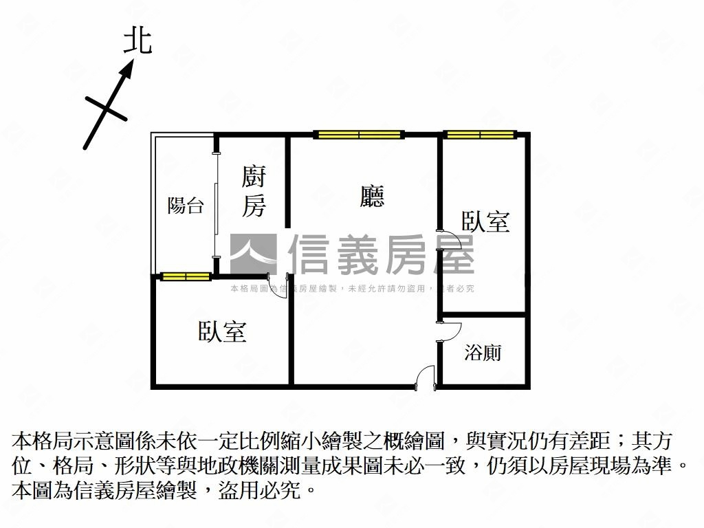 奇幻莊園樹梢綠景兩房房屋室內格局與周邊環境