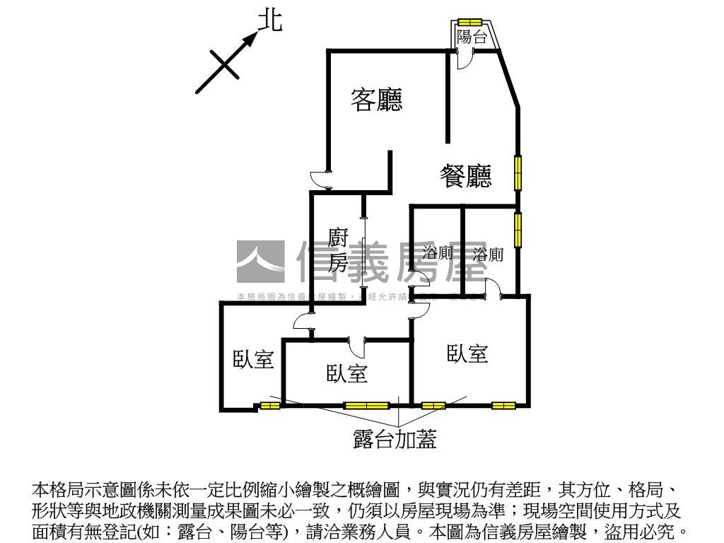 中正國中、附小電梯３房房屋室內格局與周邊環境