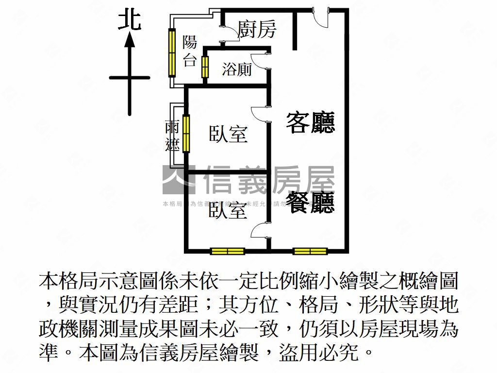 閱美館心動兩房車位房屋室內格局與周邊環境