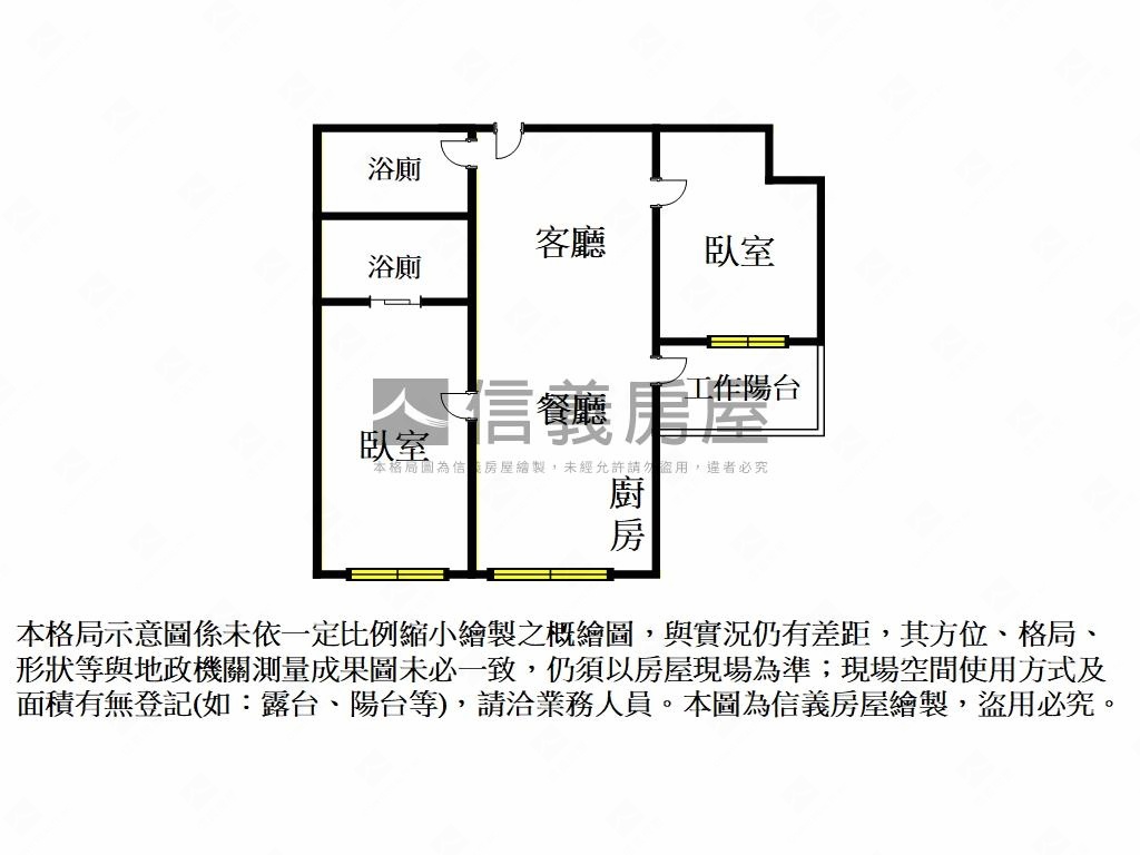 【馥華之丘】方正２房車位房屋室內格局與周邊環境