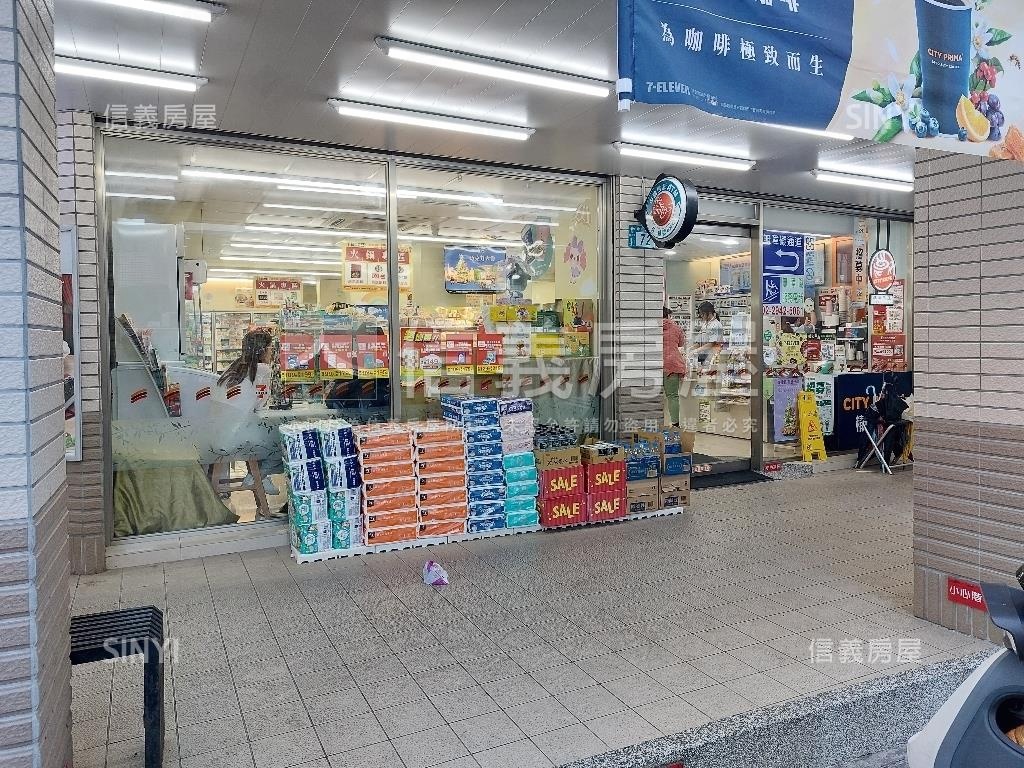 永安三角窗醒目店面房屋室內格局與周邊環境
