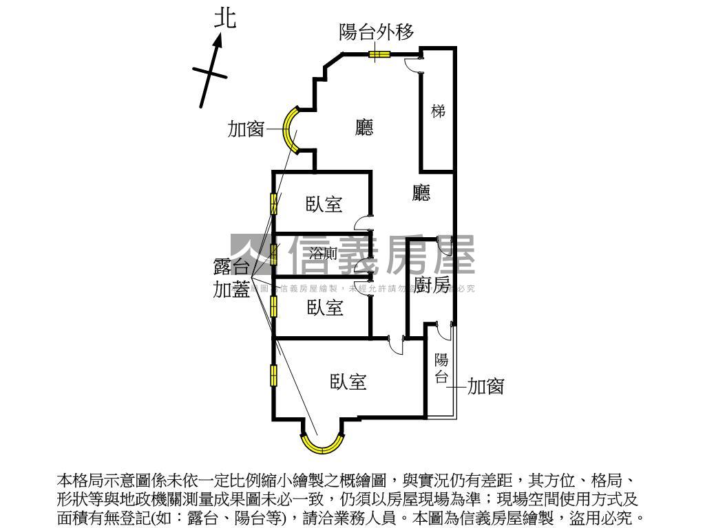 近文德低總價雙拼三房美寓房屋室內格局與周邊環境