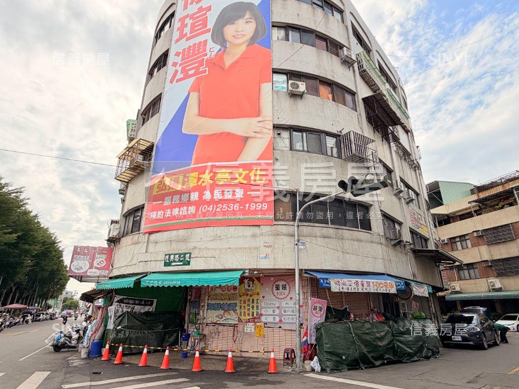 近潭子火車站霸氣角店房屋室內格局與周邊環境