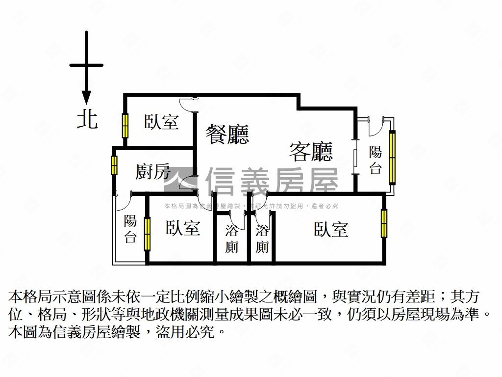 非常台北美邸三房！！房屋室內格局與周邊環境