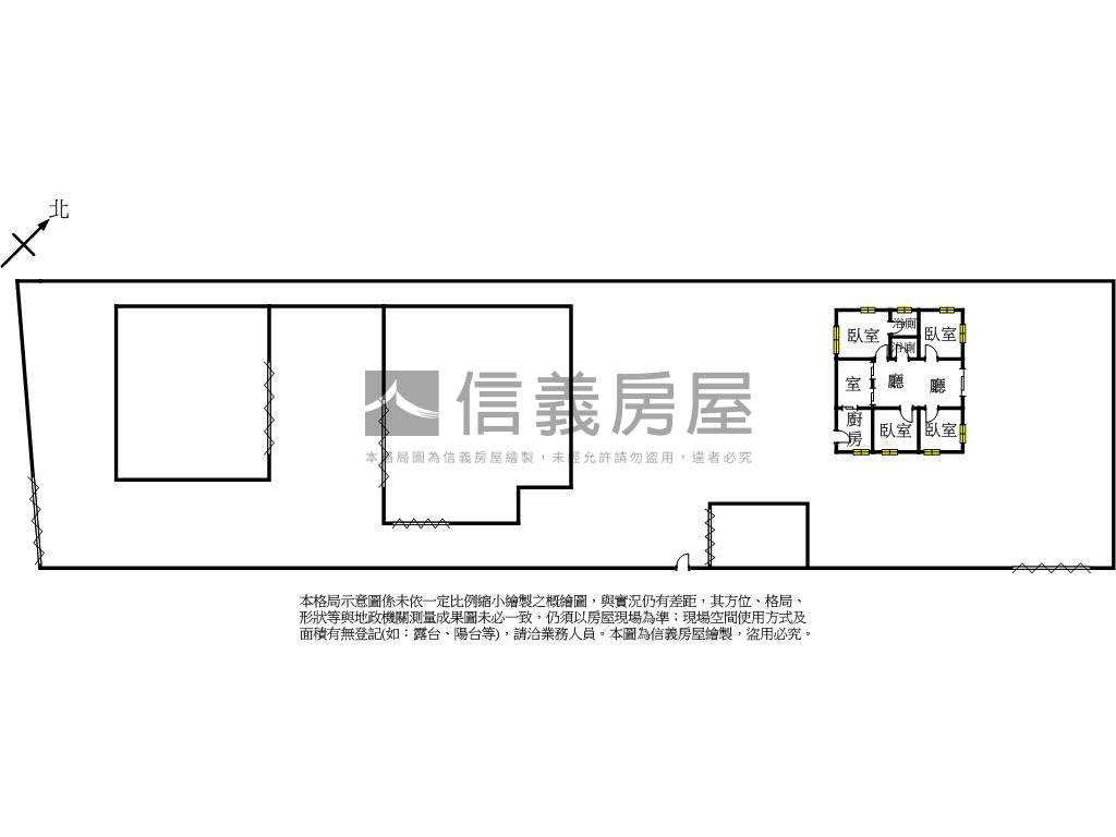 鳥松水管大地坪農舍房屋室內格局與周邊環境