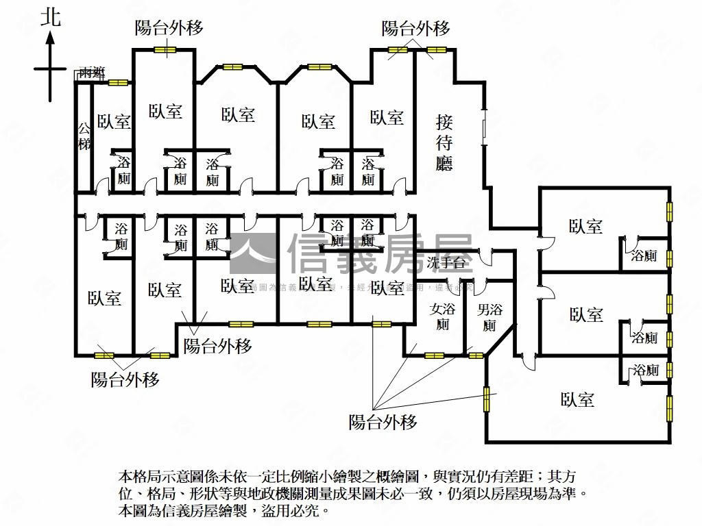 晴光市場收租商旅房屋室內格局與周邊環境