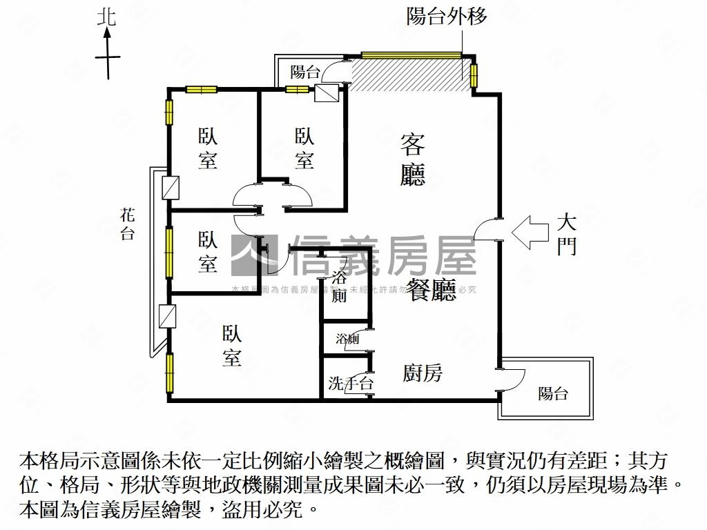 與光同行溫柔四房平車房屋室內格局與周邊環境