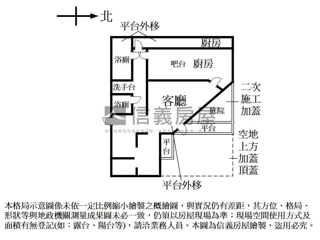 微風復興★角間收租金店房屋室內格局與周邊環境