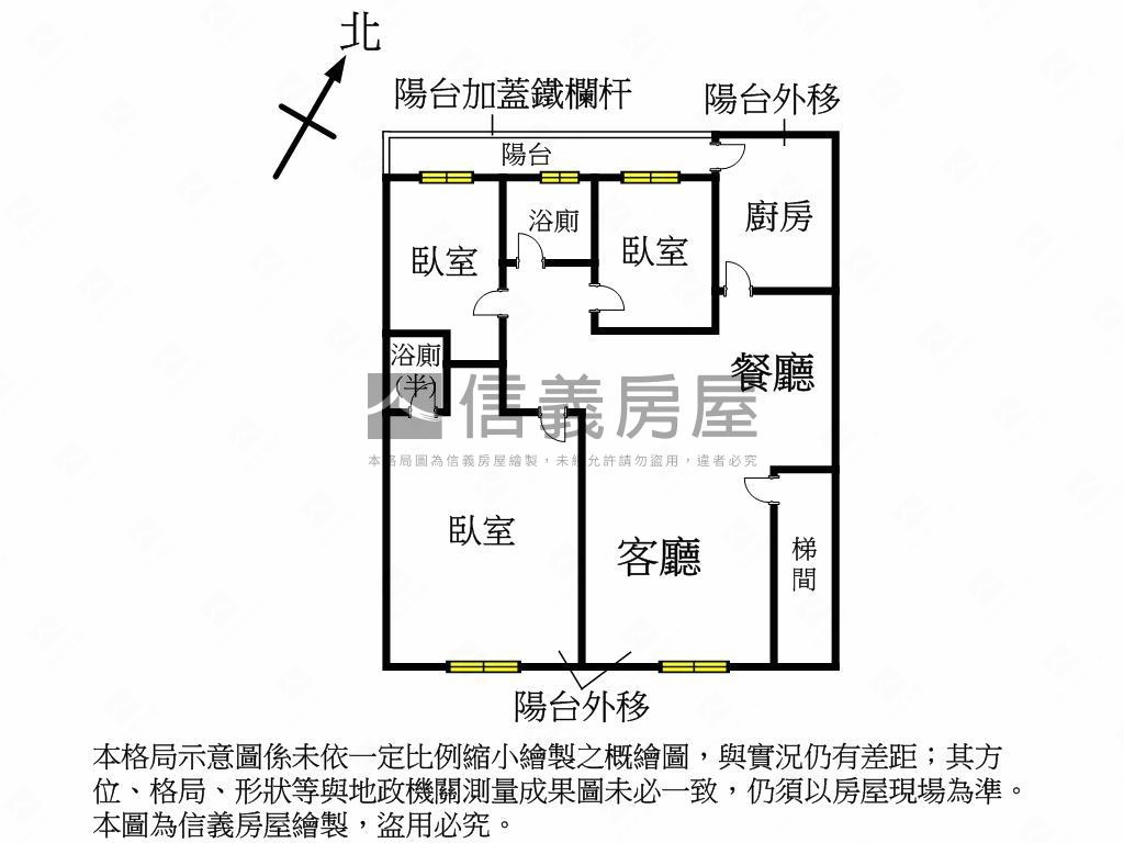 捷運溫馨方正採光美寓房屋室內格局與周邊環境