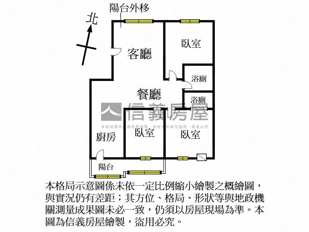 近未來體育園區智慧家三房房屋室內格局與周邊環境