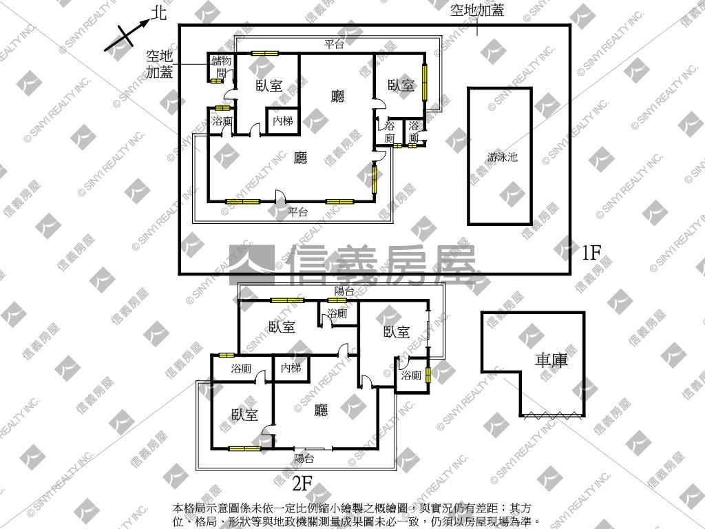 柏園山莊．陽明山獨棟別墅房屋室內格局與周邊環境