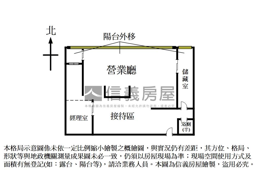 中山國小辦公室房屋室內格局與周邊環境