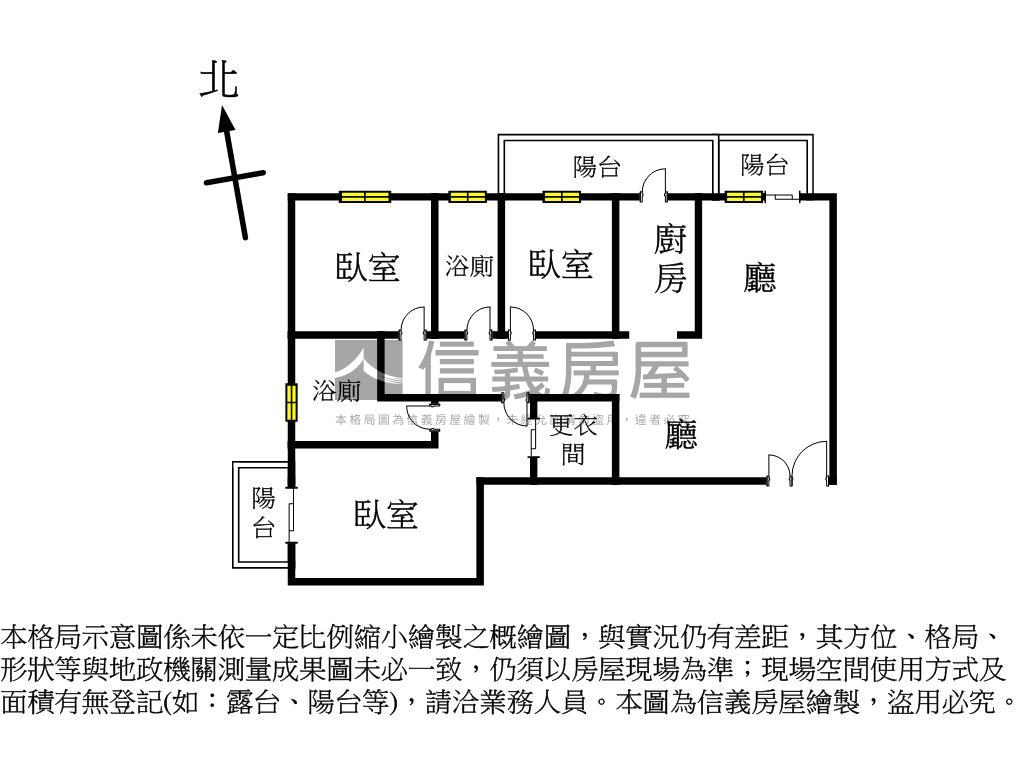 文化中心永信君峰三房平車房屋室內格局與周邊環境