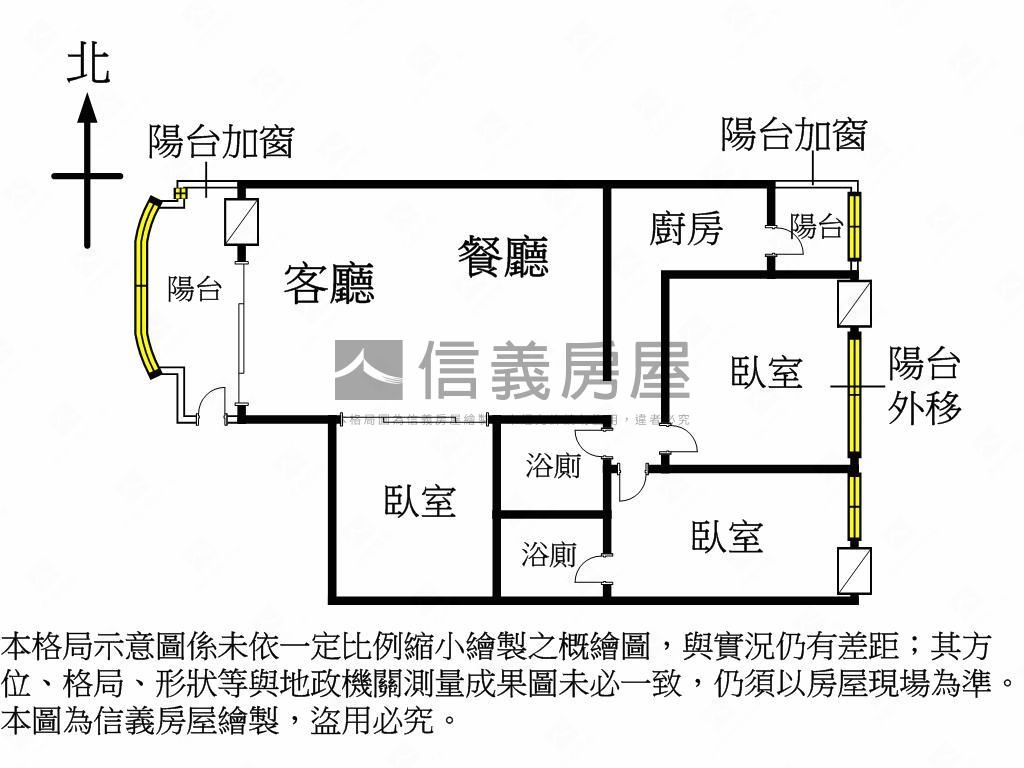 『惠宇』伊莉莎白三房公寓房屋室內格局與周邊環境