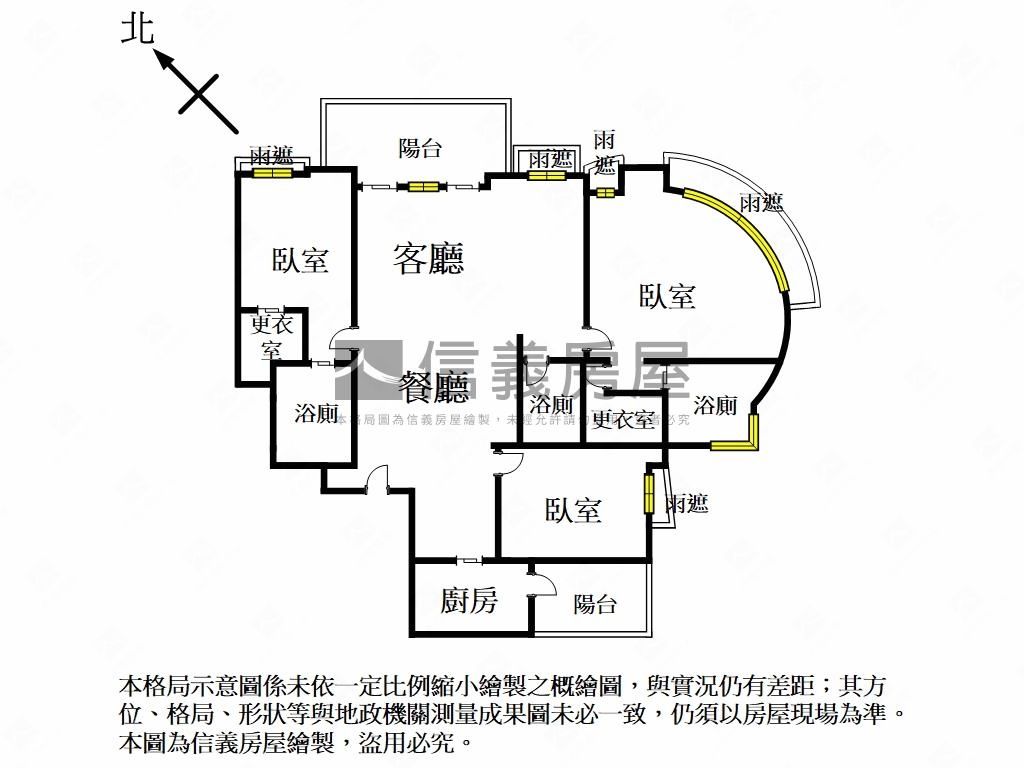 區公所重劃區美麗殿豪邸房屋室內格局與周邊環境