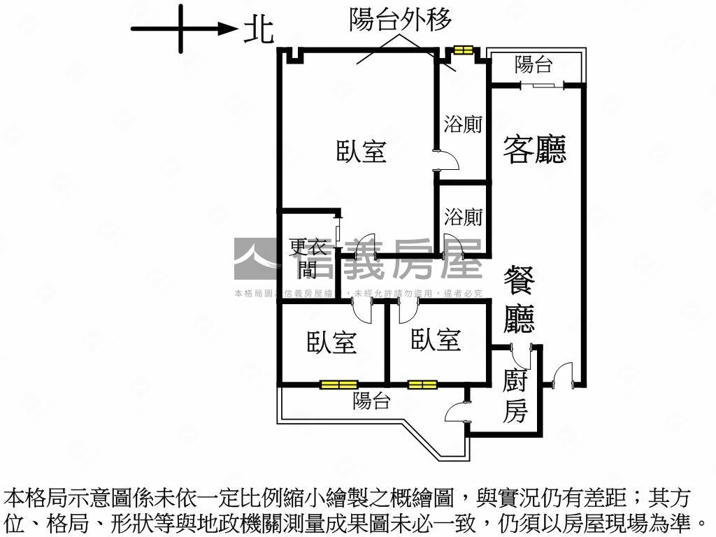 三普大安三房車位房屋室內格局與周邊環境