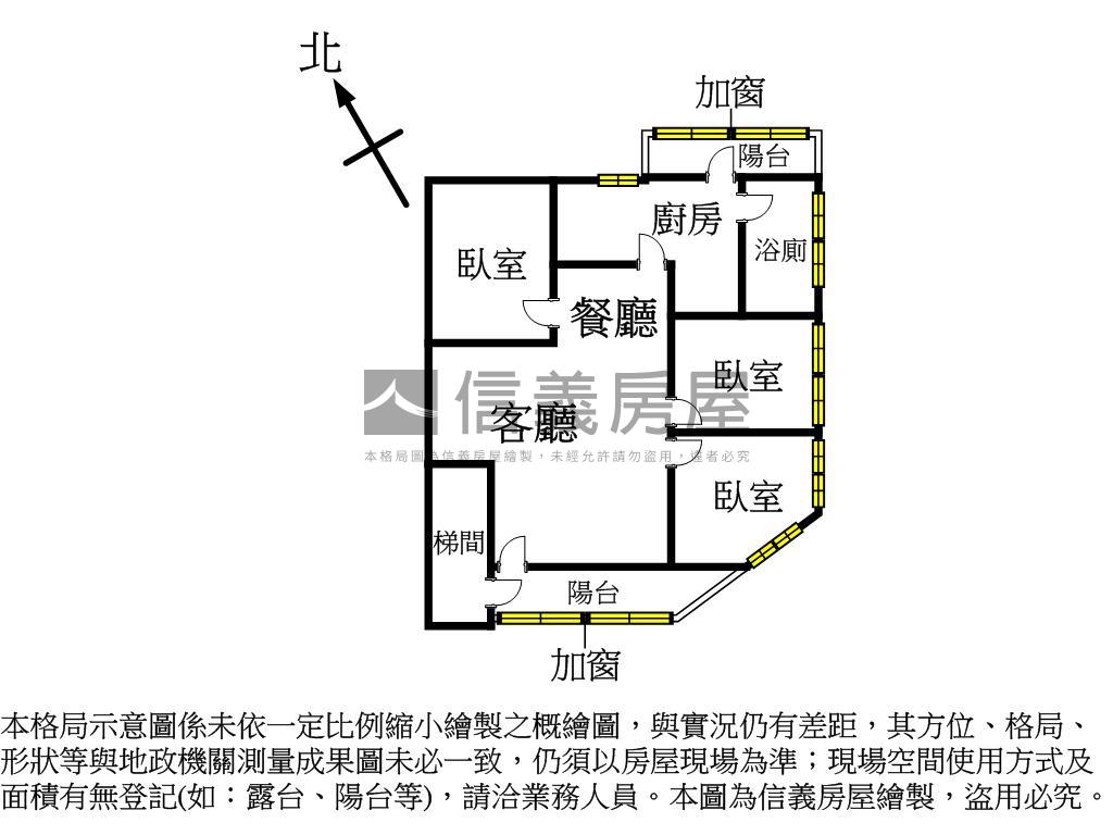 西湖捷運站三房公寓房屋室內格局與周邊環境