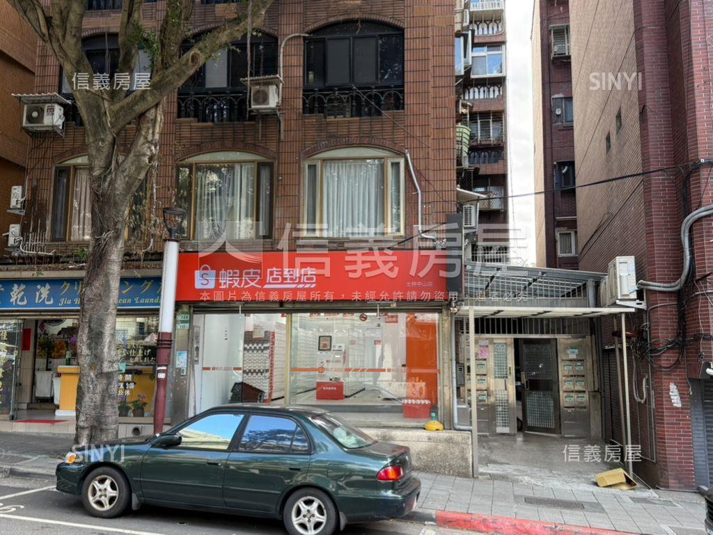 天母中山北路金店面房屋室內格局與周邊環境