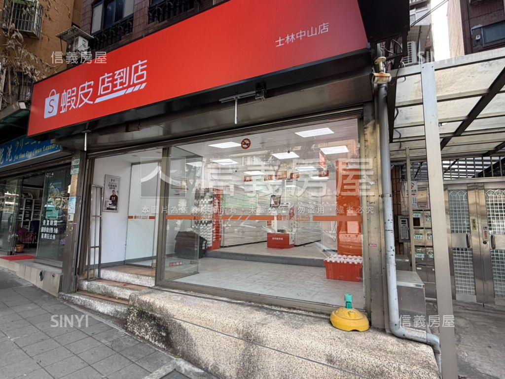 天母中山北路金店面房屋室內格局與周邊環境