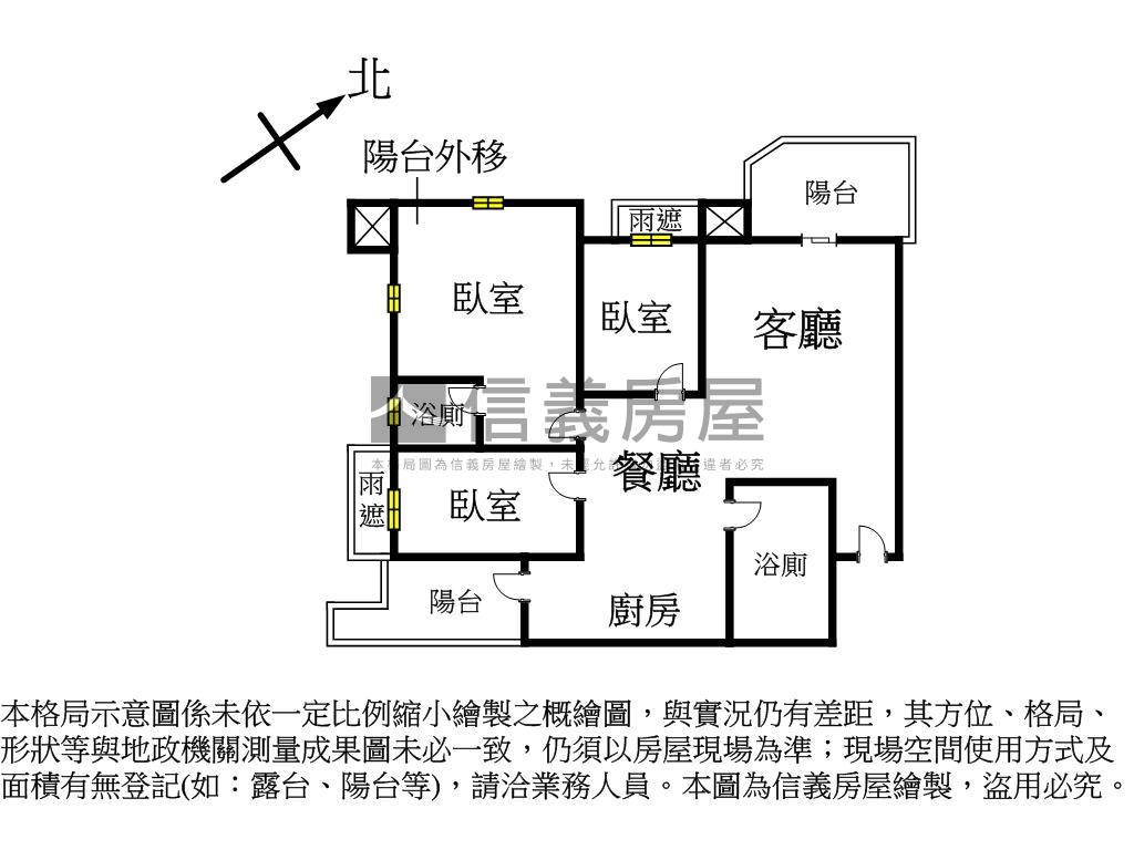 七張典藏三房，獨立大車位房屋室內格局與周邊環境