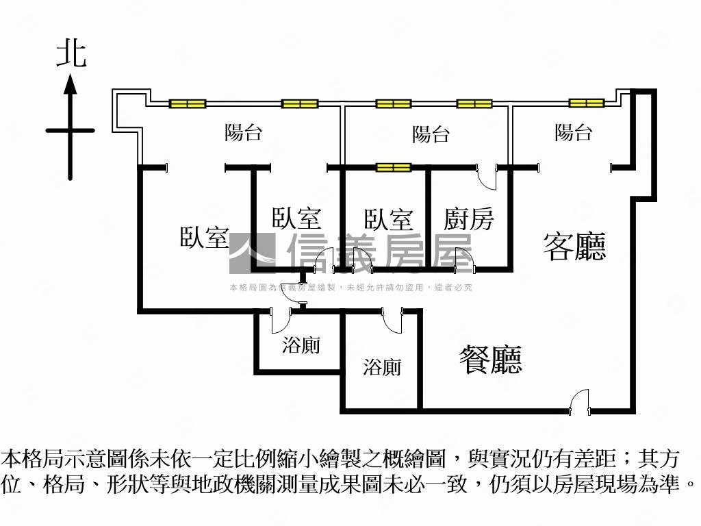 珍藏微風商圈三房車位房屋室內格局與周邊環境