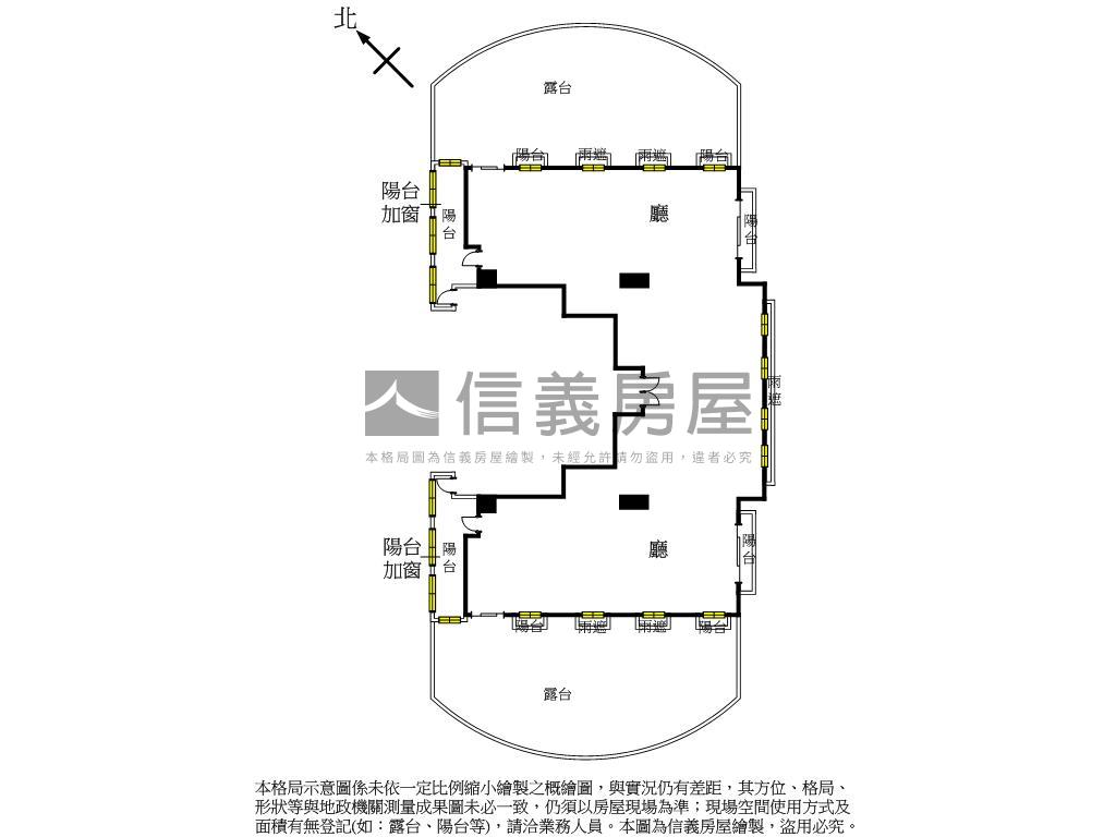 聯聚雍和高樓視野露臺戶房屋室內格局與周邊環境