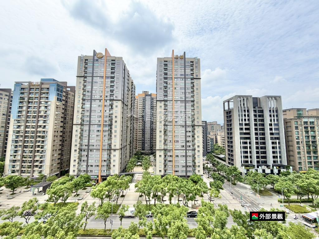 逸園・天際景觀首排釋出房屋室內格局與周邊環境